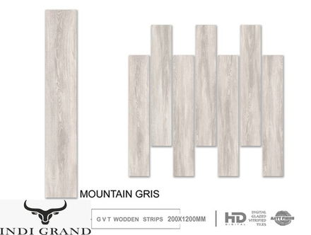 Керамогранит 20x120 cm mountain gris