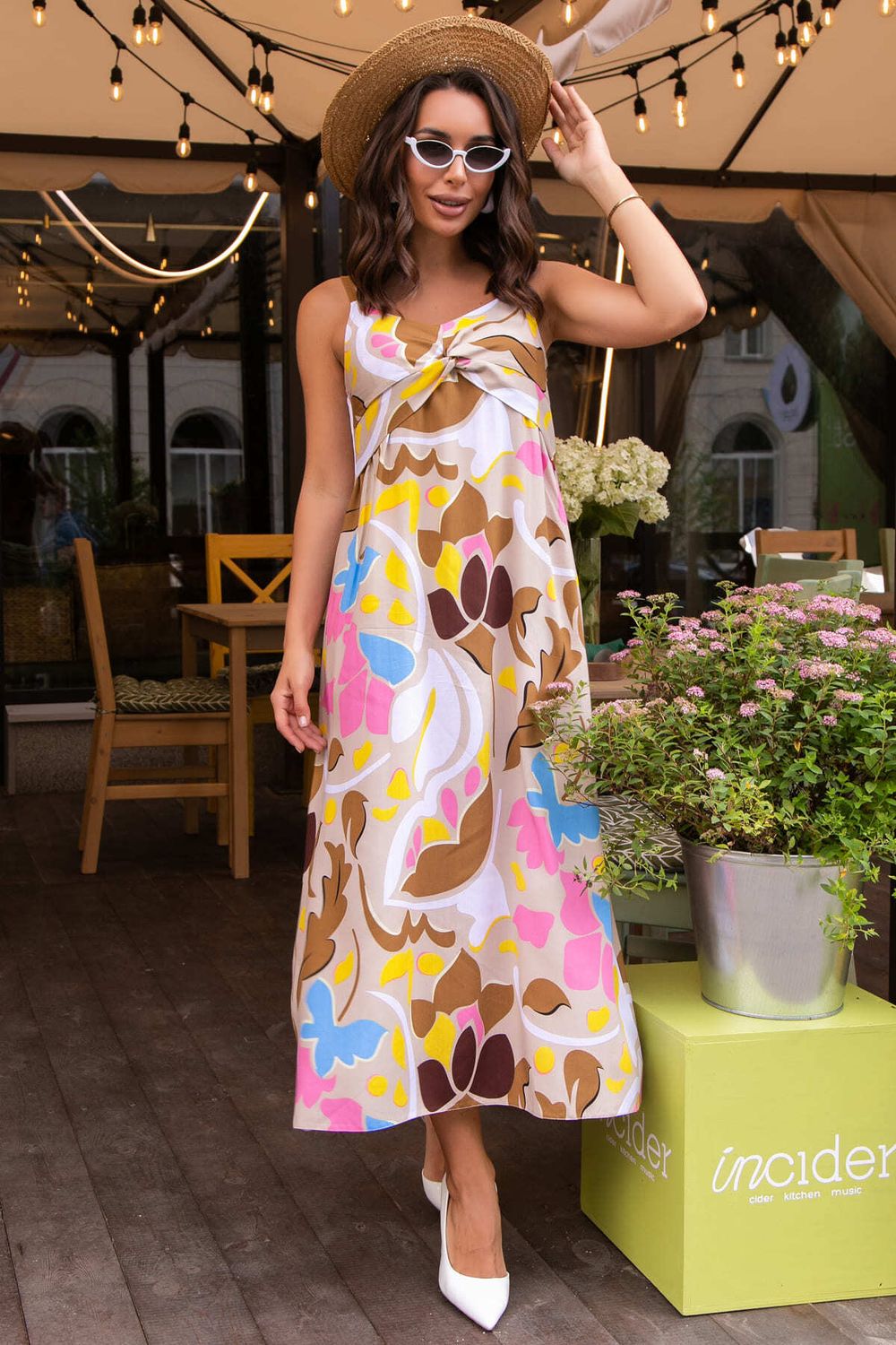 Сарафан Мерида (бежевое) П14041-35М LT Collection