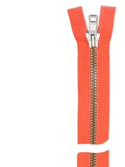 Молния тракторная Металюкс 8 тип, двухзамковая, молния-застежка 82, 85, 90 см