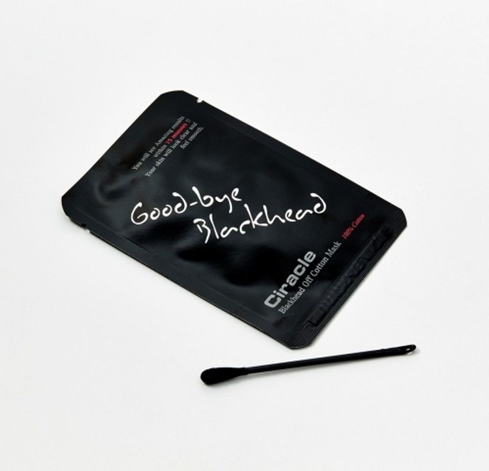 Салфетка от чёрных точек Ciracle Good-Bye Blackhead Off Cotton Mask
