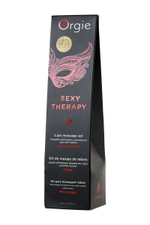 Массажное масло Orgie Lips Massage, клубника, 100 мл – согревающее