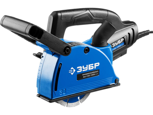 Штроборез ЗУБР ЗШ-П30-1400ПСТК Профессионал+кейс 30мм 125мм диск 1400Вт
