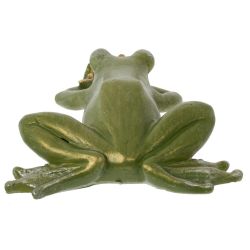 GAEM Фигурка декоративная "Лягушка", L15 W12 H4 см