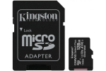 Карта памяти Kingston microSDXC Canvas Select Plus Class 10 UHS-I U1 (100/10MB/s) 128GB + ADP