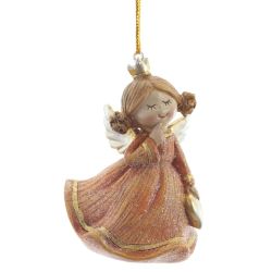 GAEM Фигурка декоративная подвесная "Ангел", L5 W4,5 H7 см, 2в.
