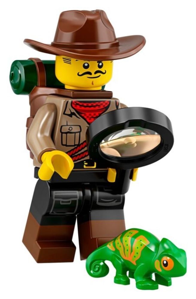 Минифигурка LEGO     71025 - 7  Исследователь джунглей