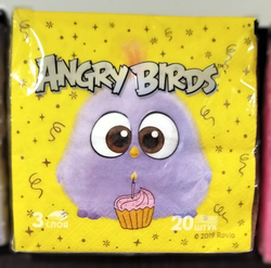 Салфетки Angri Birds 33х33  3-сл "Коллекция" (20л/12уп) МИКС (Коктейль+Капкейк+Подарки)