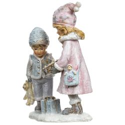 GAEM Фигурка декоративная "Дети", L10 W5 H12,5 см