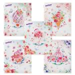 Тетрадь 12 л. ЮНЛАНДИЯ, клетка, обложка картон, "БАБОЧКИ", 106468