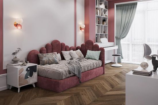 Кровать угловая Савоярди Дизайн kids