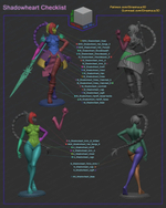 Фигурка Шэдоухарт Shadowheart Baldur's Gate 3 bg3