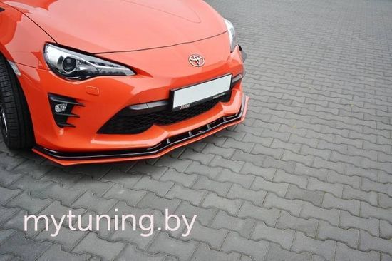 Сплиттер бампера переднего для TOYOTA GT86 17-...
