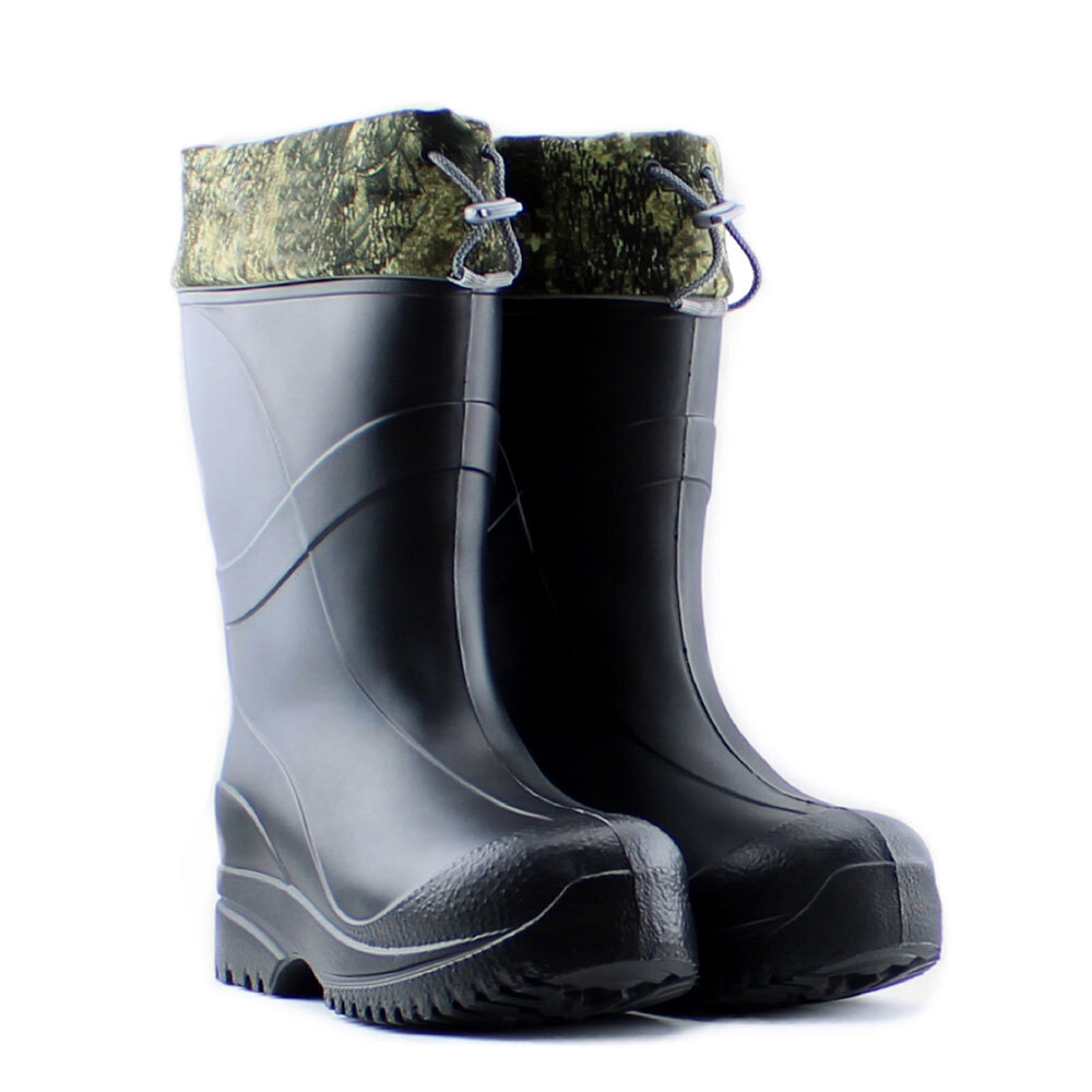 Сапоги мужские зимние из ЭВА Дарина "Ice Land" Д343НУ -60С (Иваныч), Черный