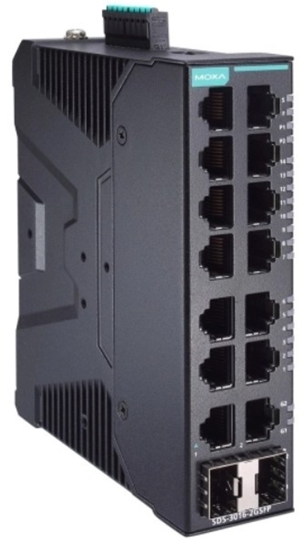 Коммутатор управляемый MOXA SDS-3016-2GSFP