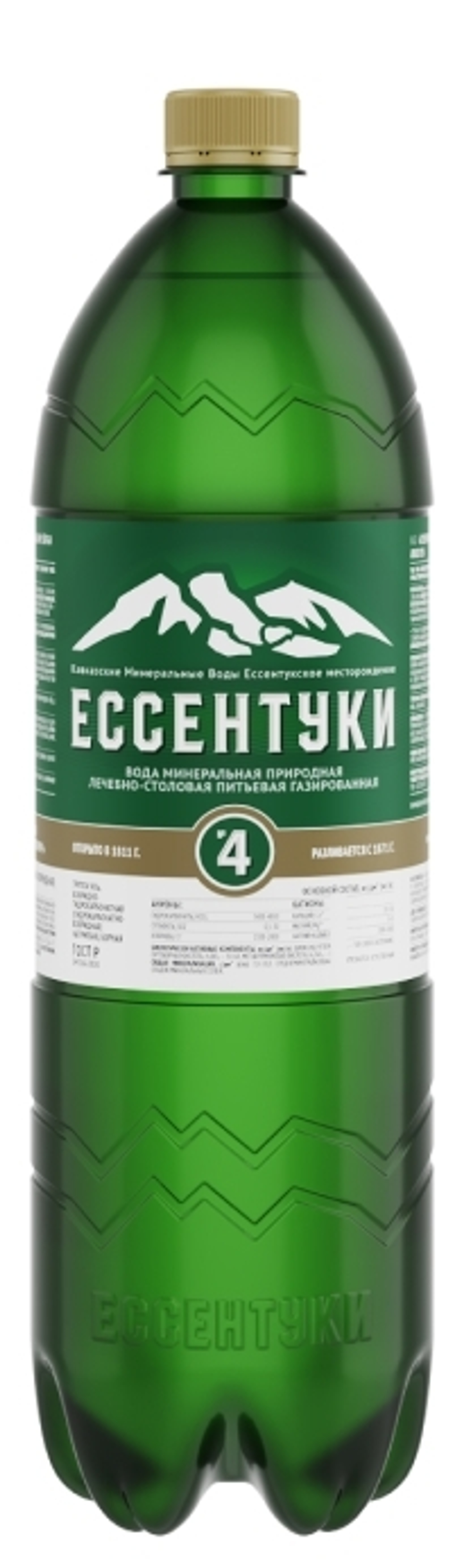 Вода минеральная питьевая Ессентуки № 4 1,5л