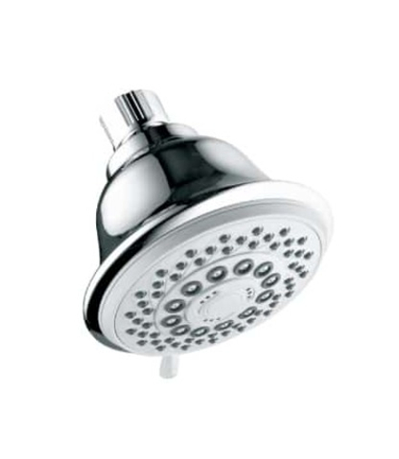 LM8040C Аксессуары Лейка душевая верхняя, круглая, 5-функц. d 100мм, хром, блистер
