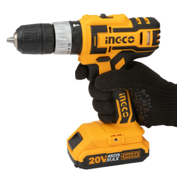 Шуруповерт ударный Ingco CIDLI200215 20В 2х2 Ач