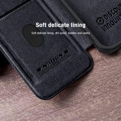 Кожаный чехол-книжка Nillkin Leather Qin Pro для Samsung Galaxy A24