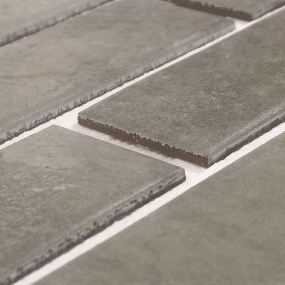 Клинкерная термопанель ППС Керамин Теннесси 1 Светло-серый 1020х455 мм