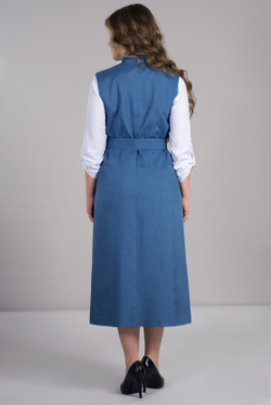 Сарафан женский 4391ЛП, джинс #488Дж084391ЛП