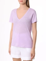 Футболка жен. MC Saint Barth ELOISE 24 лавандовый лён