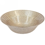 Салатник стеклянный 15см «Золотая россыпь»