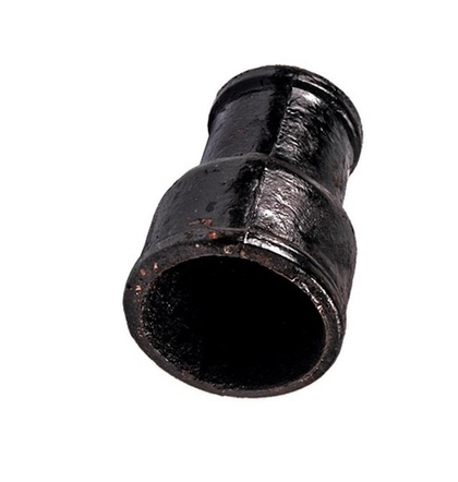 Патрубок чугунный канализационный переходной Ду 150х100 безнапорный ГОСТ 6942-98