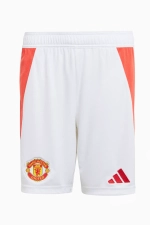 Шорты adidas Manchester United 24/25 Home Junior - белый
