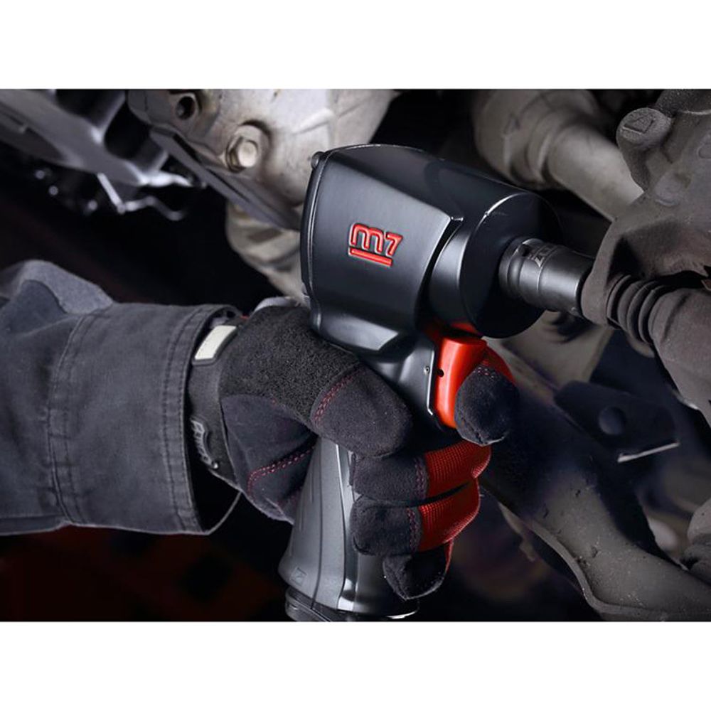 MIGHTY SEVEN (NC-4650) Гайковерт пневматический ударный 1/2", 900 Нм, укороченный