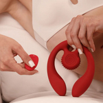 Стимулятор для пар SVibe Snail GIZI DUO бордовый