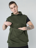 Жилет трикотажный хаки Город Горький