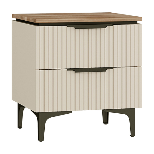 ДЖУЛИЯ 32 тумба (Дуб Каньон / Сатин / Лайн Сафари) ИВАРУ