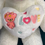 Мишка с сердечками