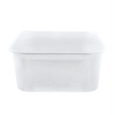 Емкость 6,5 л (прямоугольная) белая