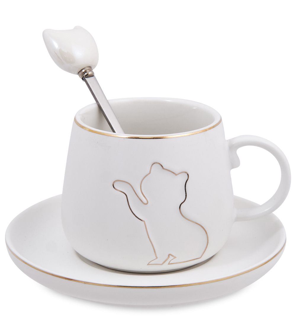 MUG-413/2 Чайная пара «Кошечка»