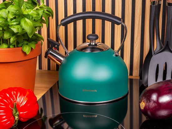 Чайник 2,2 л. из нержавеющей стали со свистком Ofenbach NB 100326