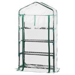 Чехол для теплиц GREEN APPLE GA-House-4-PVC cover на молнии 1250х690х300 мм