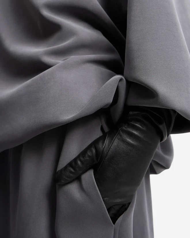 Брюки из модала серые