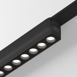 DK5365-BK Светильник для трека Air, серия Grill 2700-6500 со светодиодом, L230*W26*H36мм, 48V DC, 12W, RA?90, 36°, 2700-6500K, IP20, черный, алюминий