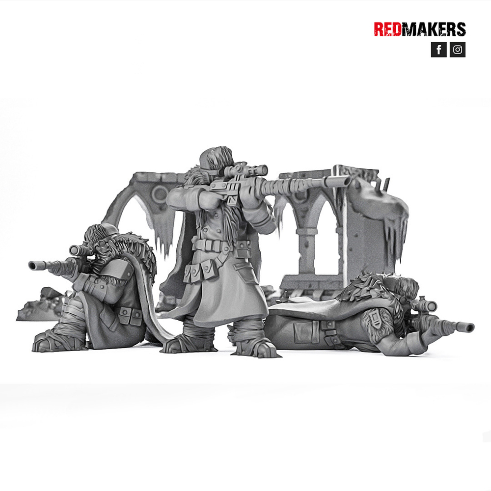 Valhalla Ice Warriors Guard Snipers