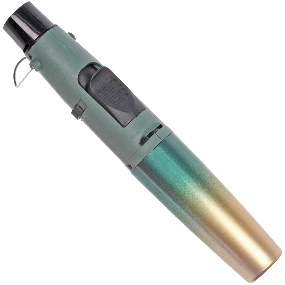 Зажигалка газовая для газовой плиты «Диско» 18см на подставке, микс цветов