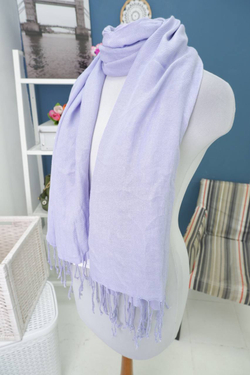 Палантин однотонный