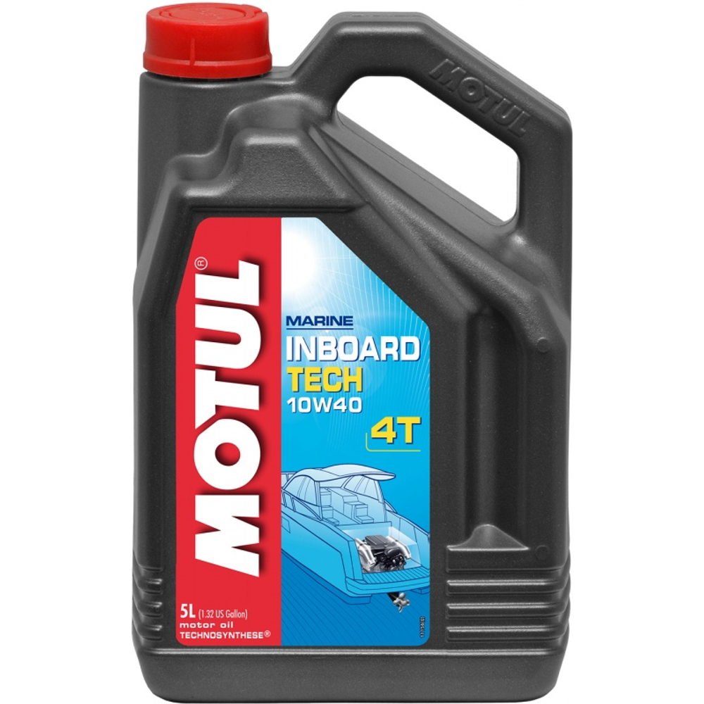 Масло мотор. 4T полусинт. Motul Outboard Tech 10W40 5л