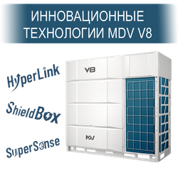 Модульный наружный блок V8 MDV-V8252V2R1A(MA)