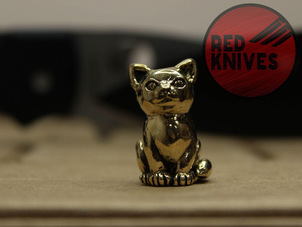 Бусина темлячная "Муська", латунь