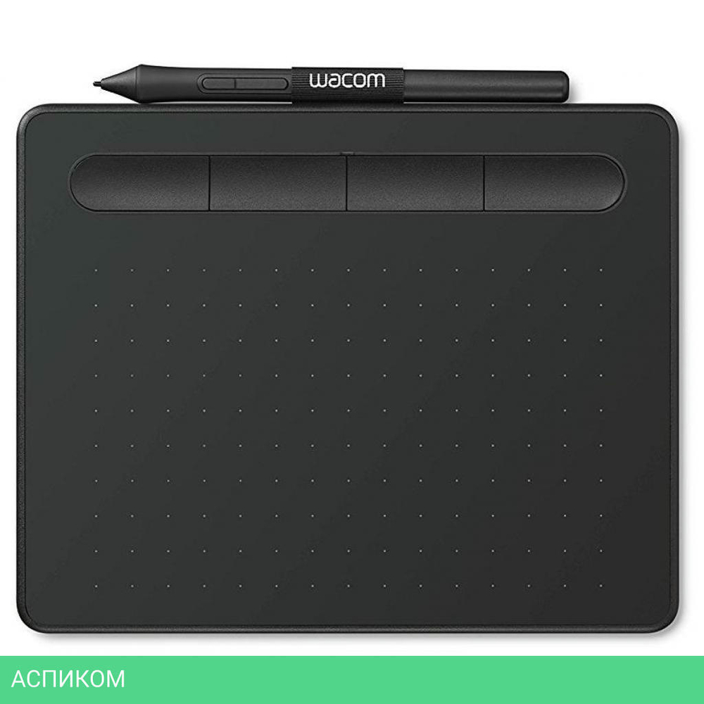 Графический планшет Wacom Intuos Basic Small Black (CTL-4100K-N)