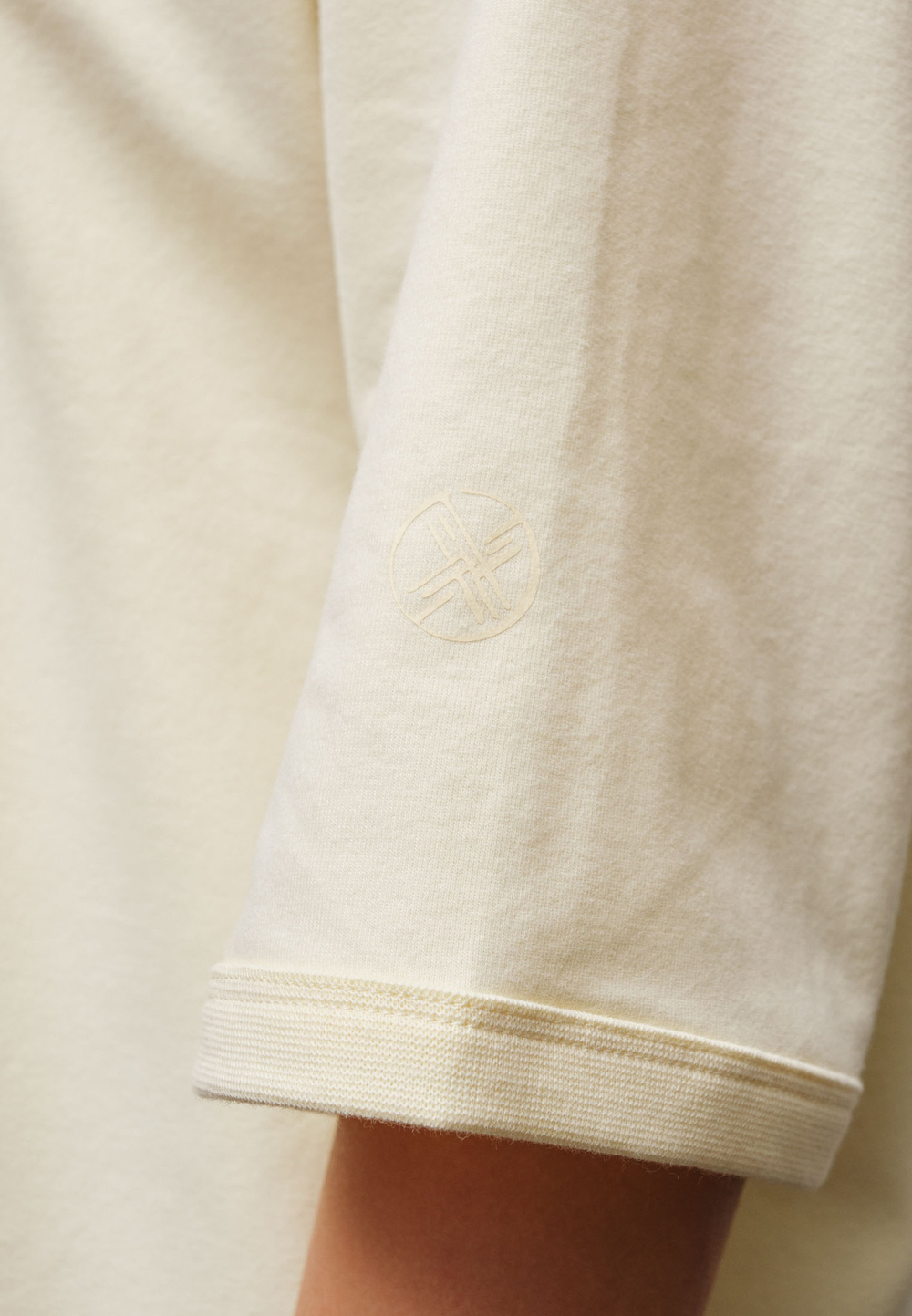 Футболка оверсайз SHANYRAQ CREAM WHITE
