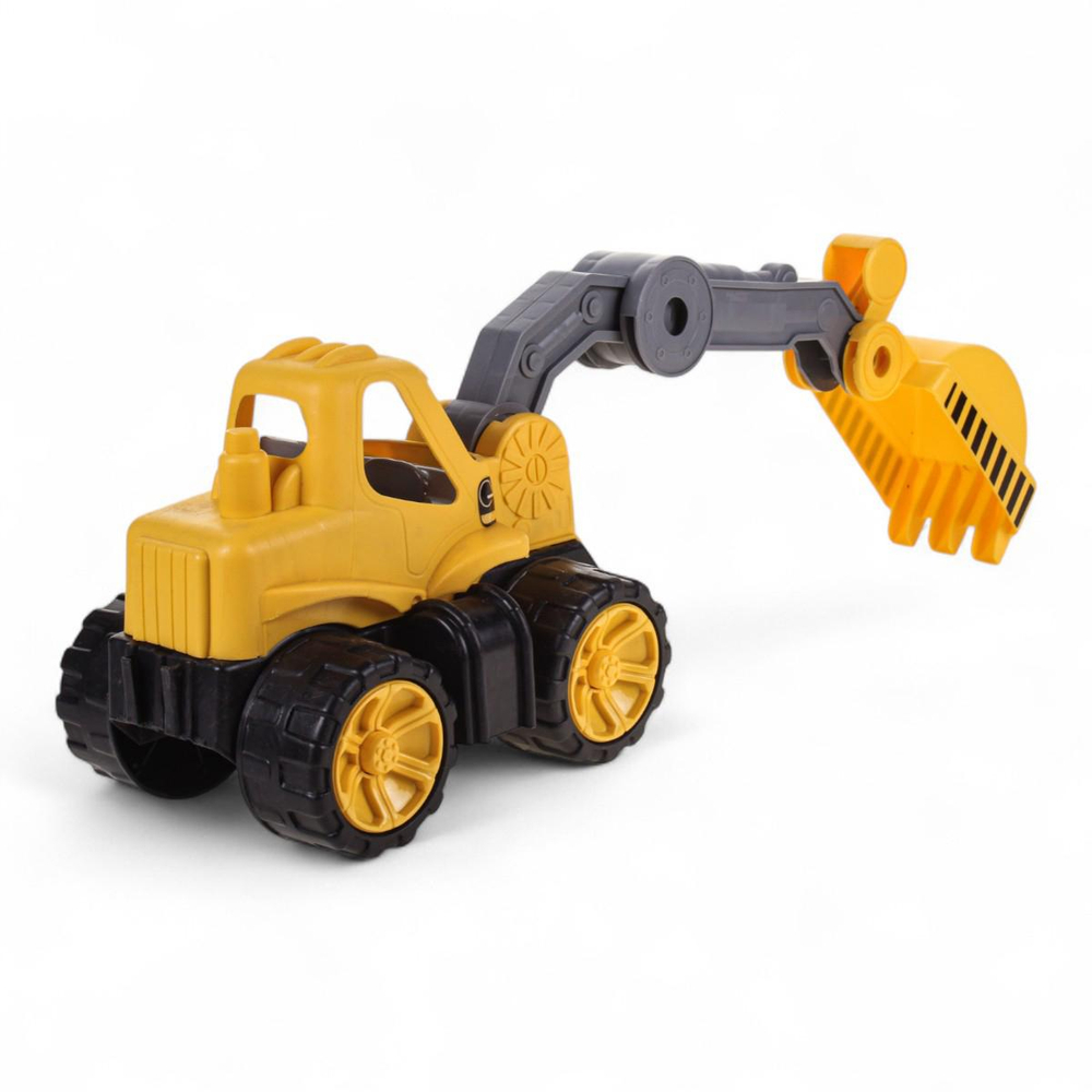 Пластмассовая игрушечная машина Toy Bibib "Эвакуатор с трактором", упакет полиэт.сетка