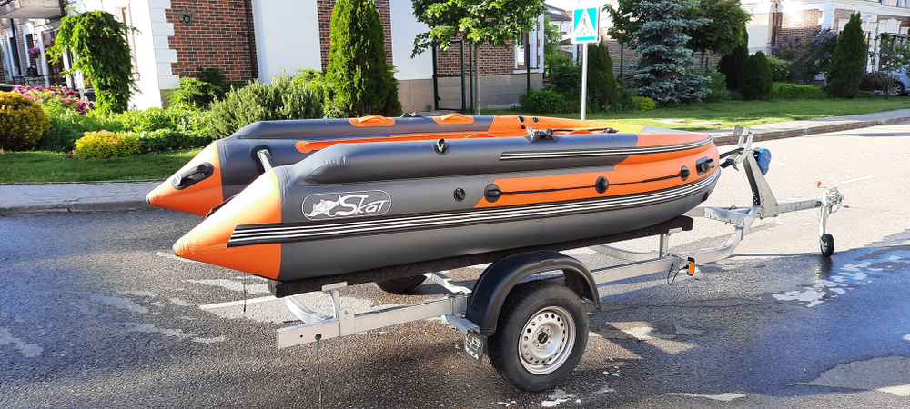 Лодка ПВХ Skat Triton 390 NDFi