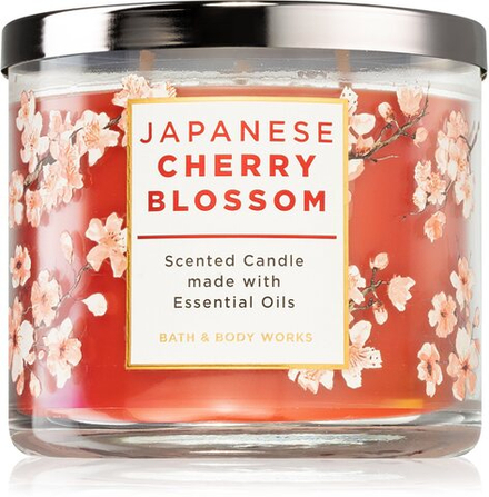 Bath & Body Works Japanese Cherry Blossom - ароматическая свеча /   411  g  / GTIN 667555785648